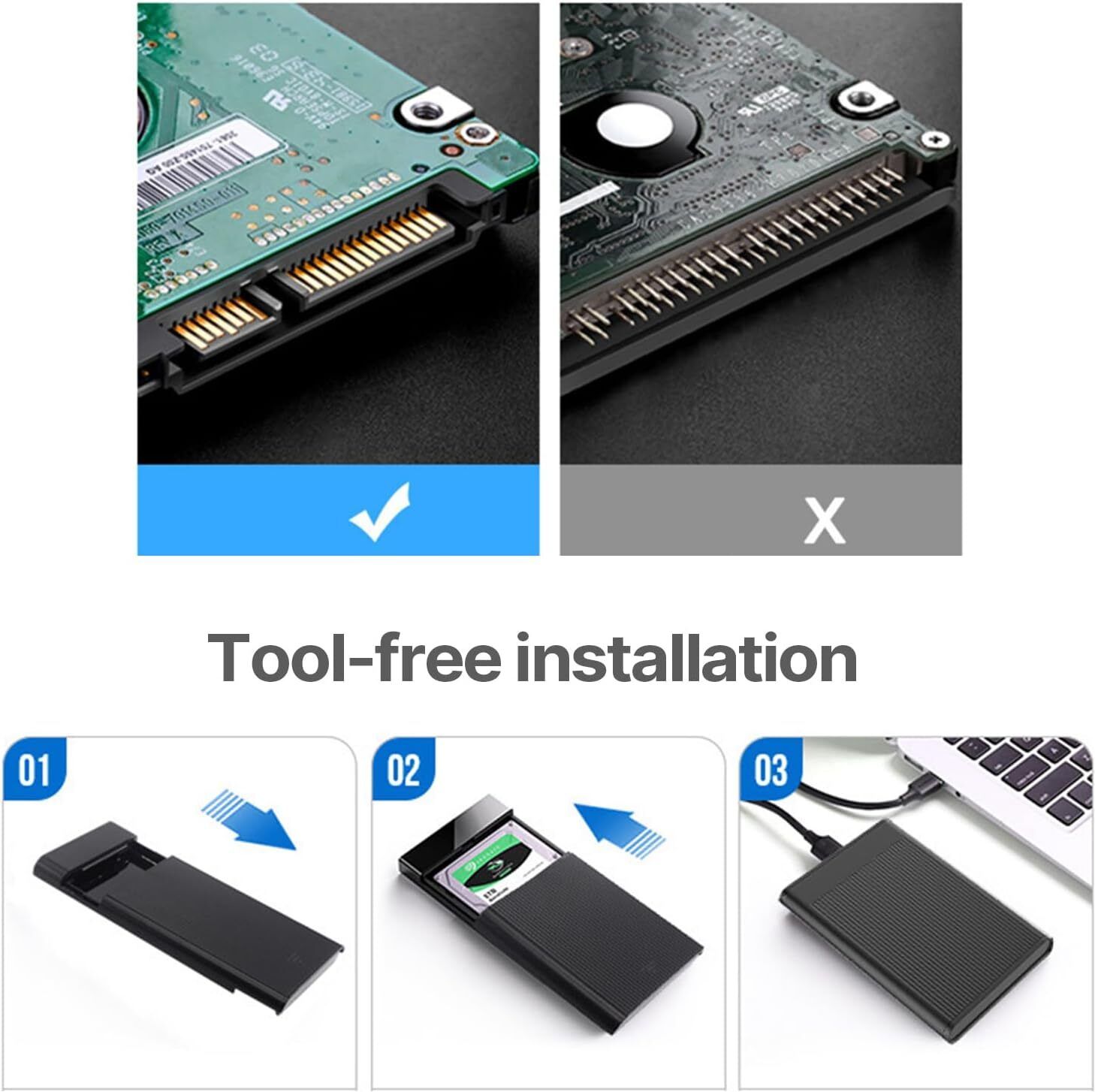 ULTRABYTES 500 GB External Hard Disk Drive (HDD) (Black) - Image 2