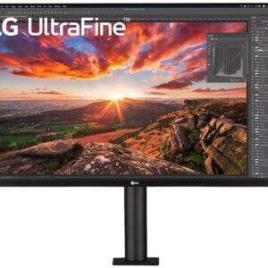 LG UltraFine 80.01 cm (32 inch) 4K Ultra HD IPS Panel HDR10, Ergonomic, USB Type-C Monitor (32UN880)  (Response Time: 5 ms, 60 Hz Refresh Rate)