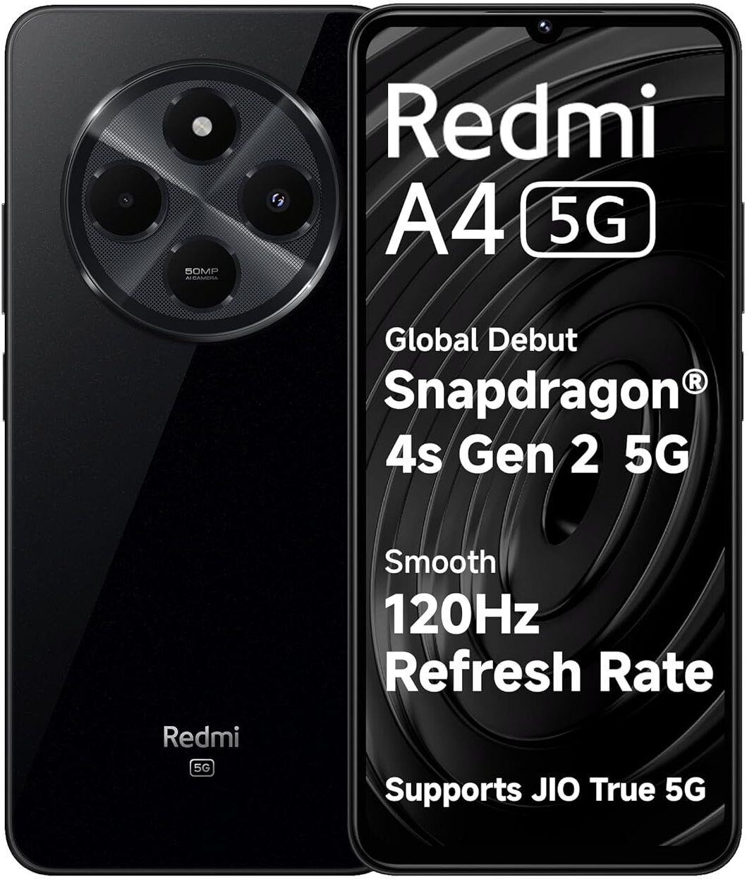 REDMI A4 (Starry Black, 128 GB) (6 GB RAM)