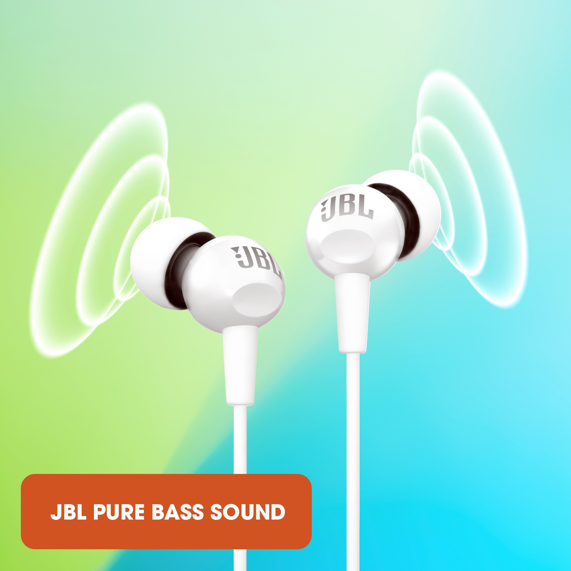 JBL C150SI with One Button Universal Remote Wired Gaming (White, In the Ear) - Image 2