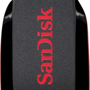 SanDisk Cruze Blade SDCZ50 64 GB Pen Drive Compatible with Desktop Computer, Laptop, Television USB 2.0 Plastic Case