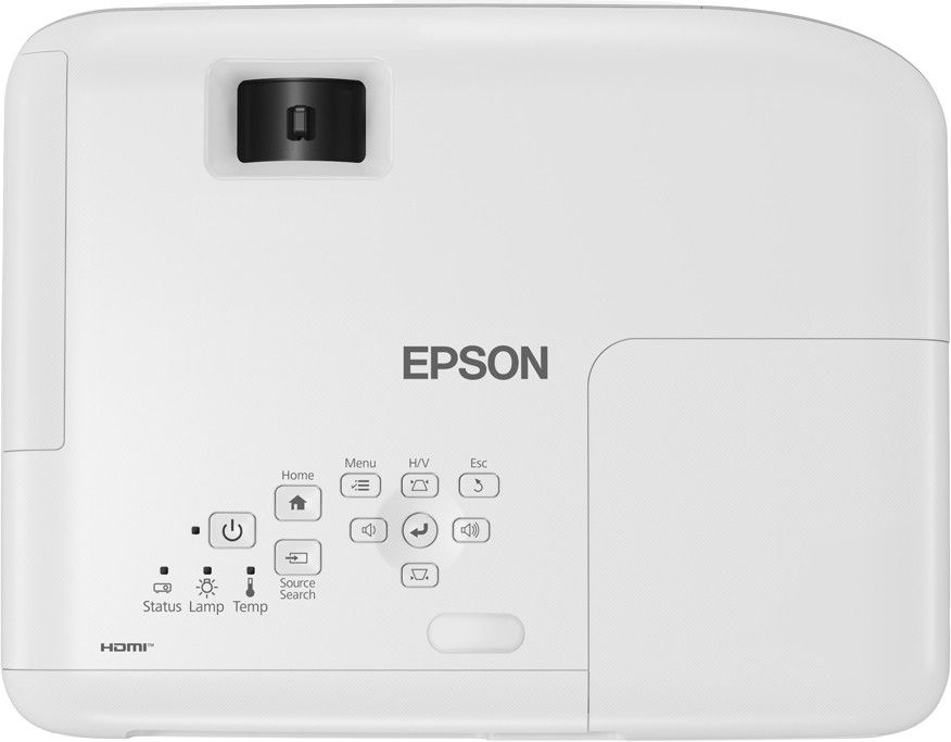 Epson EB-E01 (3300 Im / Wireless / Remote Controller) Portable XGA 3LCD Projector (White) - Image 3