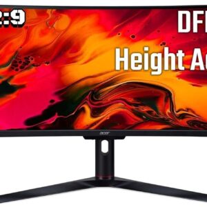 Acer 124.46 cm (49 inch) Curved Full HD VA Panel Gaming Monitor (EI491CR) (Response Time: 4 ms, 144 Hz Refresh Rate)
