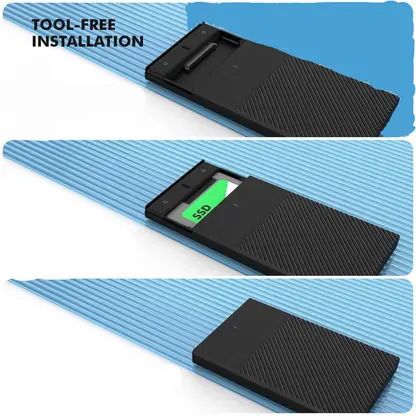 ULTRABYTES 1 TB External Hard Disk Drive (HDD) (Black) - Image 3