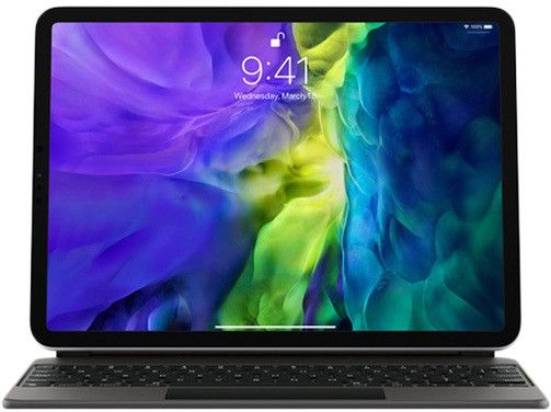 Apple Magic Keyboard for iPad Air 11 inch MXQT2HN/A Bluetooth Tablet Keyboard (Black)