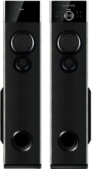 PHILIPS SPA9160/94 160 W Bluetooth Tower Speaker  (Black, 2.0 Channel)
