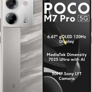 POCO M7 Pro 5G (Lunar Dust, 256 GB) (8 GB RAM)