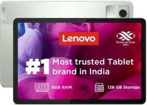 Lenovo Tab M11 8 GB RAM 128 GB ROM 11.0 inch with Wi-Fi Only Tablet (Seafoam Green)