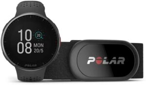 Polar Vantage V3 with H10 Heart Rate Sensor Sport Watch with GPS (Black) Smartwatch  (Black Strap, Free Size)
