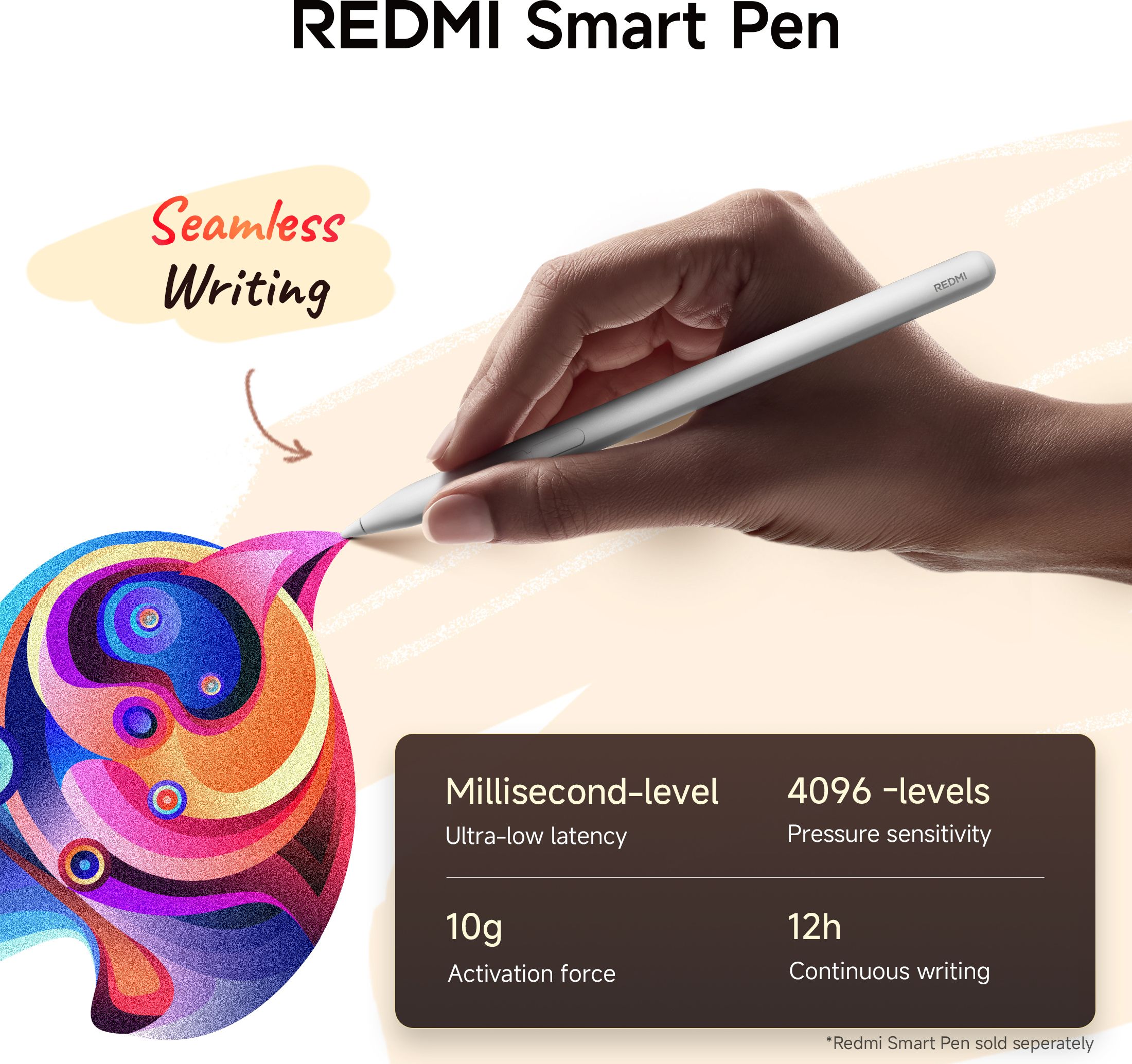 REDMI Pad 2 6 GB RAM 128 GB ROM 11.0 inch with Wi-Fi+4G Gaming Tablet (Graphite Grey) - Image 4