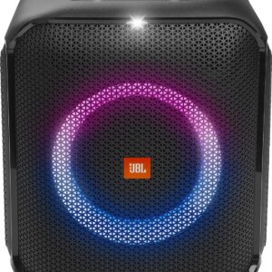 JBL Partybox Encore Essential, Dynamic Light Show ,6Hrs Playtime,Built-in Powerbank 100 W Bluetooth Party Speaker (Black, Stereo Channel)