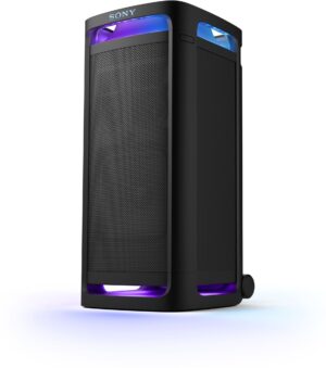 SONY Tower 9 Massive BASS & Powerful sound, 25 Hrs Battery, 360 Party Sound & Light Bluetooth Party Speaker  (Black, Stereo Channel)