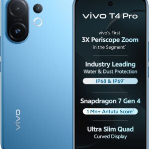 vivo T4 Pro 5G (Nitro Blue, 256 GB) (12 GB RAM)